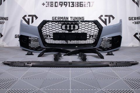 Передній бампер Audi Q5 80A (2020-2023) стиль RSQ5 YS-018RQS5 фото