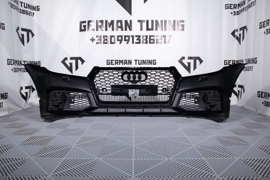 Передний бампер Audi Q5 80A (2020-2023) стиль RSQ5 YS-018RQS5 фото