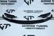 Накладка переднего бампера (губа) на BMW F10 F11 (2010-2017) в стиле M-Performance 215 фото 2