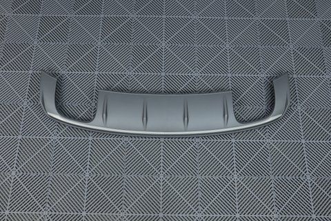 Накладка заднього бампера (дифузор) на Audi A3 (2012-2016) в стилі S-Line (S / S-Line бампер) AUDIS3-128V2 фото