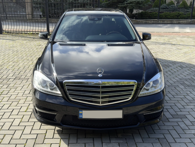 Передний бампер Mercedes-Benz W221 (2009-2012) стиль S63 AMG MBW221-062 фото