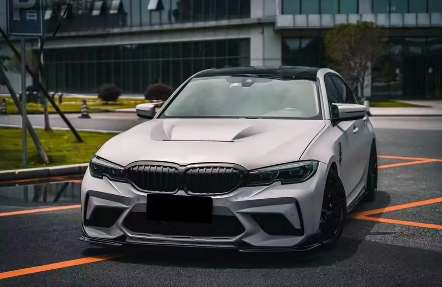 Передній бампер BMW G20 G21 (2018-2022) стиль M2 Competition BMWG20-302 фото
