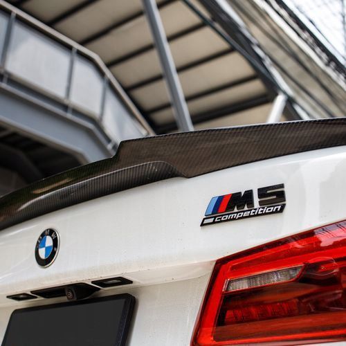 Спойлер BMW G30 M5 F90 стиль M4 карбон 1206 фото
