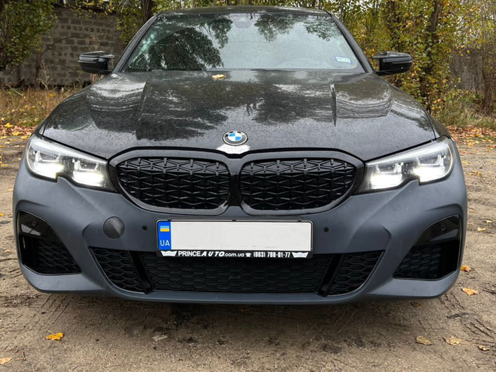 Передній бампер BMW G20 G21 (2018-2022) стиль M-Paket M340i BMWG20-191 фото