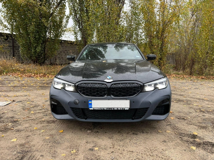 Передній бампер BMW G20 G21 (2018-2022) стиль M-Paket M340i BMWG20-191 фото
