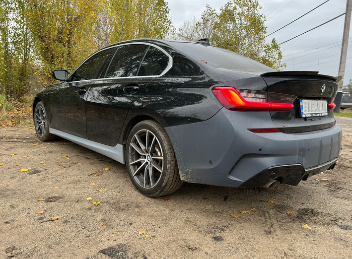 Задний бампер BMW G20 G21 (2018-2022) стиль M-Paket M340i BMWG20-192 фото