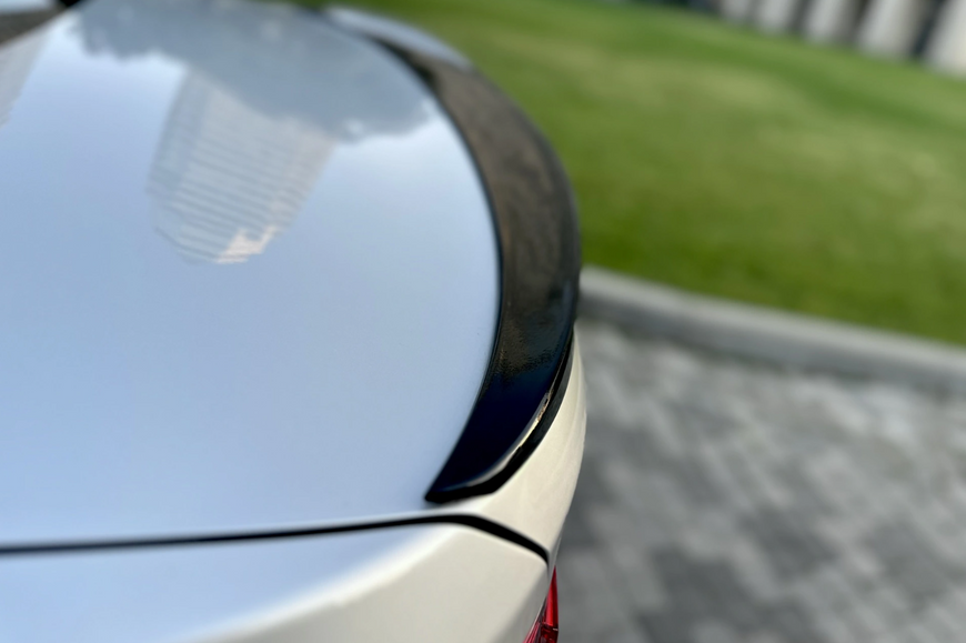 Спойлер BMW F30 M3 F80 стиль M Performance чорний глянець 1927 фото
